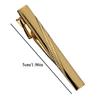 1 Stück Herren Luxus Kleidung Krawattennadel Klassische Goldfarbe Krawattennadelclip Spange Einfacher Schmuck Kragen Zubehör Für Business Hochzeit