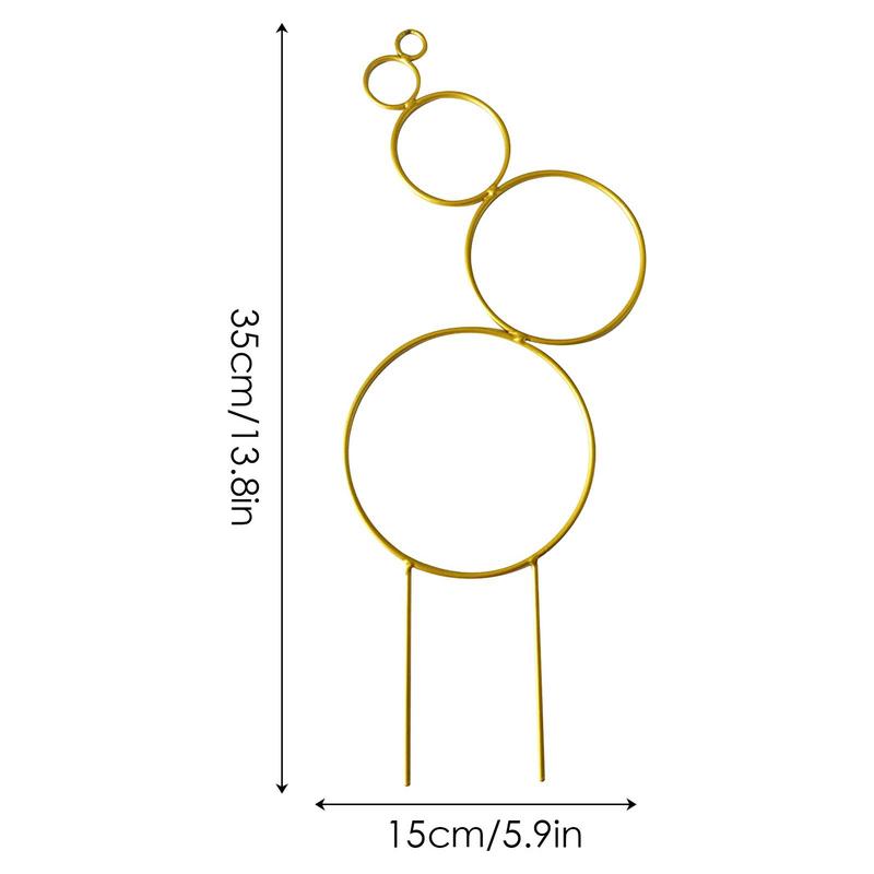 Rankgitter für Topfpflanzen Innen Klein Stapelbar Metalldraht Zimmerpflanzen Rankgitter für Kletterpflanzen Stütze