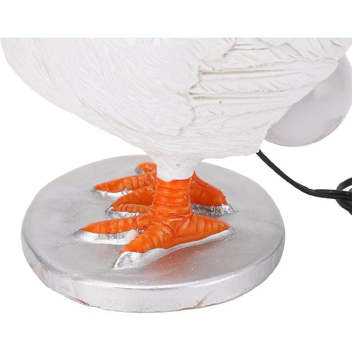 Chicken Egg Lamp, 3D Hen Laying Egg Lamp Funny Resin Lifelike Chicken Night Light Decorative Animal Table Lamp, Decoration for Home, Bedroom, Study