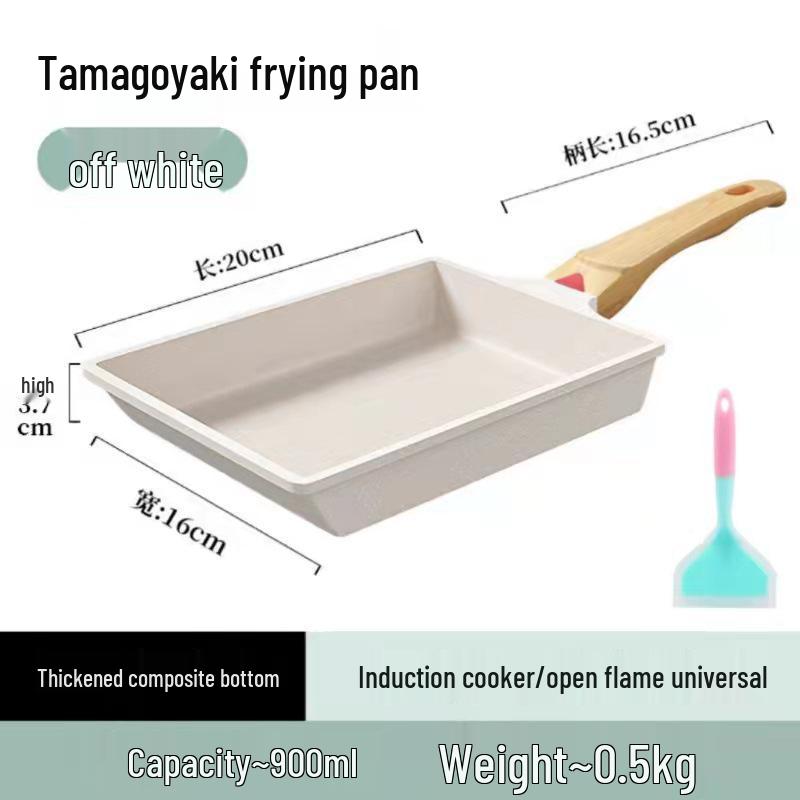

Трансграничная квадратная сковорода для тамагояки с антипригарным покрытием для завтрака