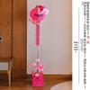 Double Happiness Wedding Lanterns & Floral Columns Set for Engagement and Bridal Photo Props