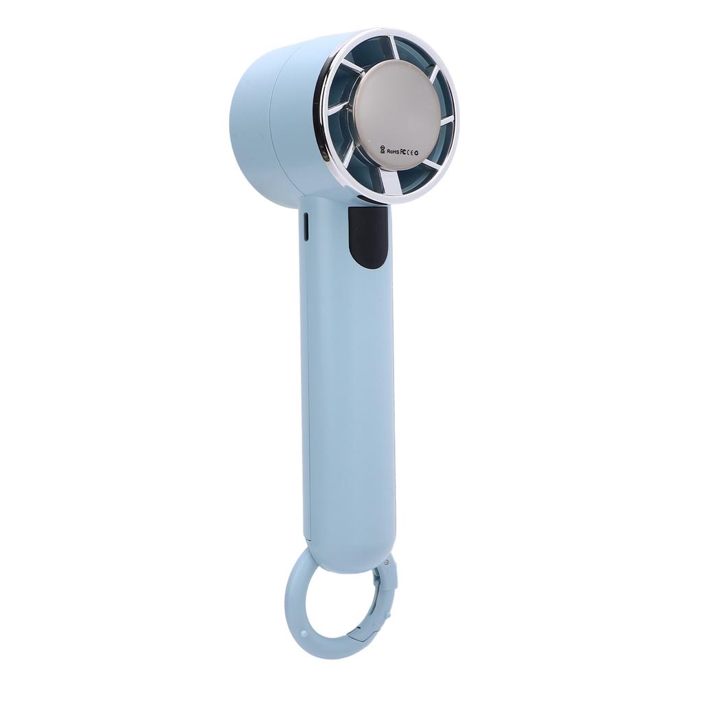 Kieszonkowy wentylator chłodzący 5 biegów wyświetlacz cyfrowy regulowany półprzewodnikowy oblodzenie niski poziom hałasu ręczny mini