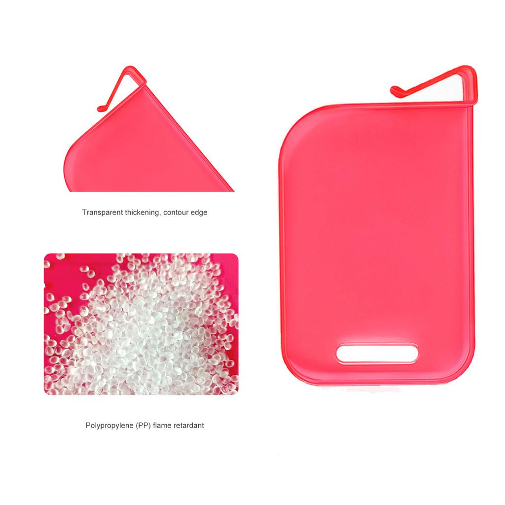 5Pcs Plastic Trading Card Box Baffle Clip Card Spacer Storage Classification Barrier Plate Clip Storage Partition Board