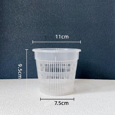 11/14Cm Mesh Topf Wurzel Kontrolle Transparent Blumentopf Für Orchidee Blume Atmungsaktive Wachstum Container Garten Kunststoff Blumentopf