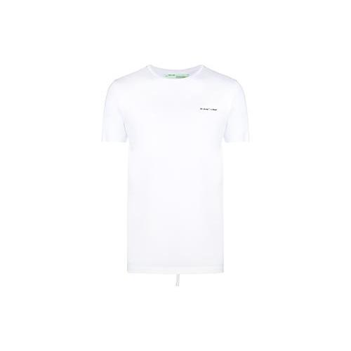 OFF WHITE SS19 T Shirt Mens White OMAA027S191850220110 XS
