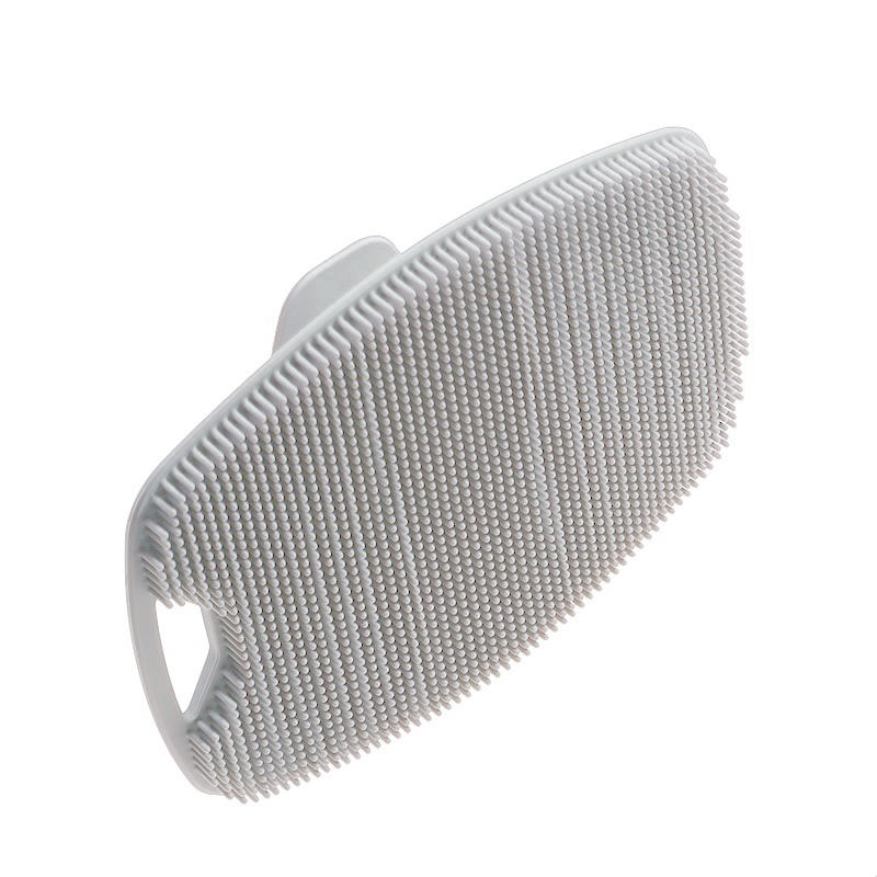 Silicone Shampoo Brush Shower Scalp Massager Self-Cleaning Essential Shampoo Tool Bathroom Brush