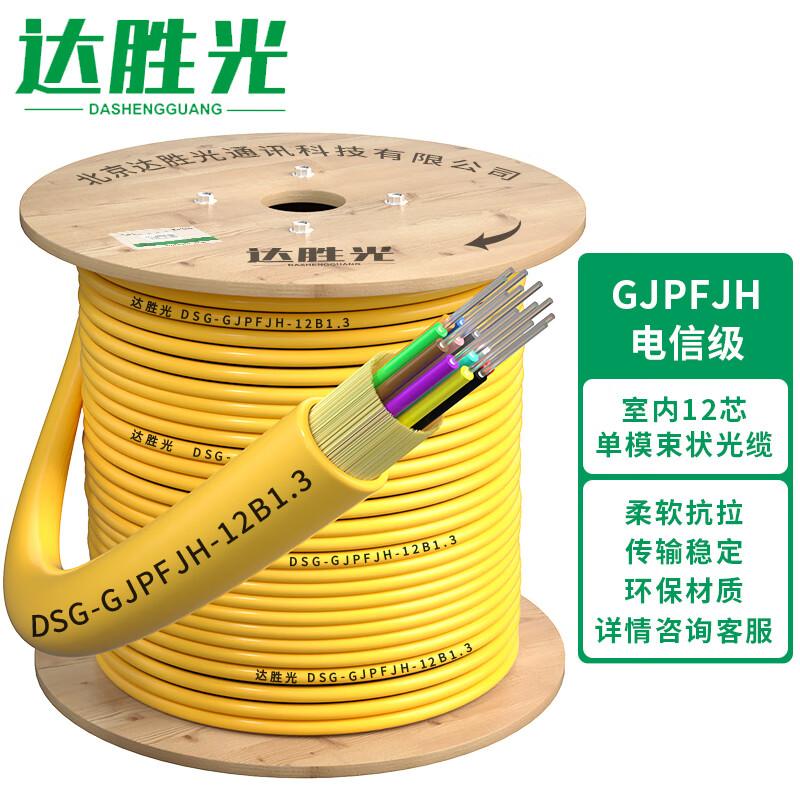 Dasheng Light Indoor Single-mode Aramid Fiber Optic Cable