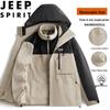 JEEP SPIRIT Herr 3-i-1 Utomhus Vindtät Jacka