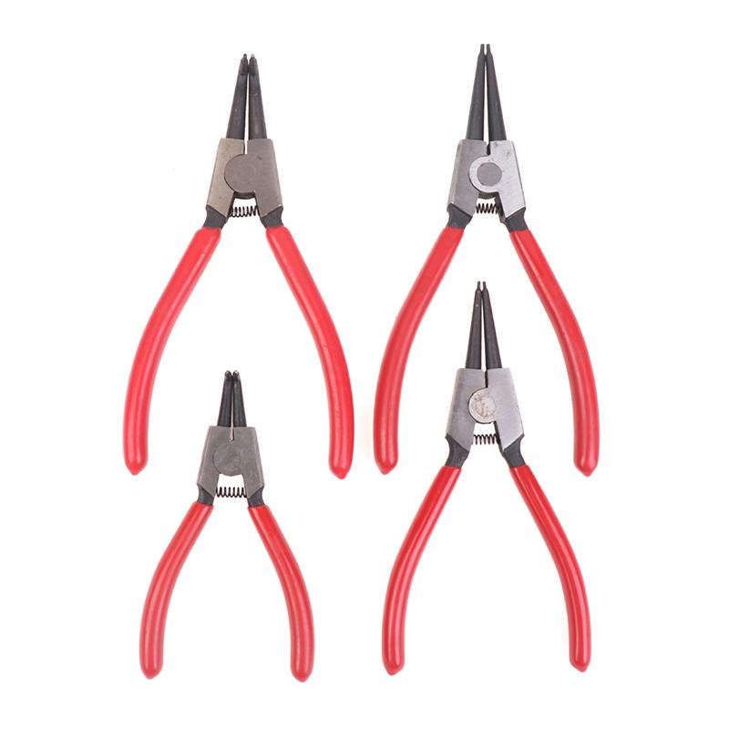 1Pcs Hand Tool 5/6/7 Inch Internal External Pliers Retaining Clip Carbon Steel Multifunctional Snap Ring Circlip Pliers