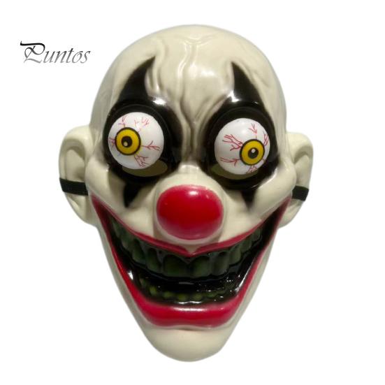Durable Three Dimensional Cosplay Mask Halloween Horror Full Face with Protruding Bloodshot Eyeballs, Scary Party Realistic for Adult Costume Parties