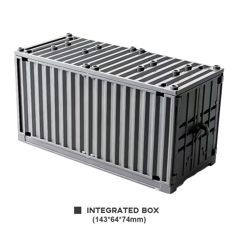 Military Container Weapon Boxes Bricks Accessories Scene World War 2 WW2 Army Soldiers SWAT Building Blocks Bricks Children Toys