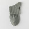 5 Pairs/Lot Men Socks Breathable Solid Color Outdoor Sport Middle Tube Casual Sock