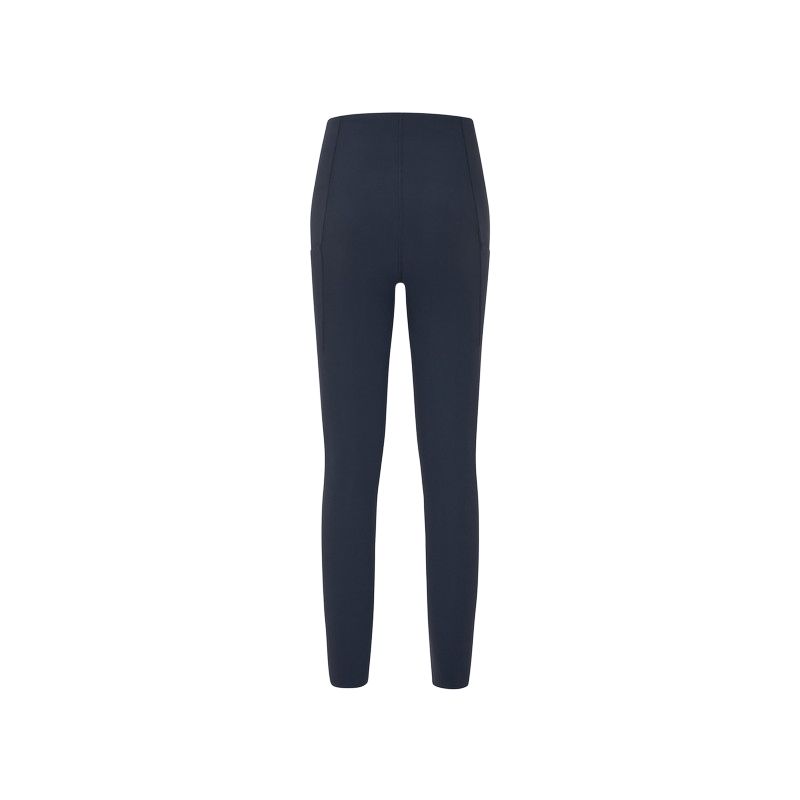 SALOMON Pl Stow Tight Outdoor Sports Warm Stretch Running Tights Women Bottoms Deep-Night-Blue C29262
