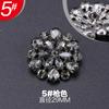 1pcs High-grade Coat Button for Clothing Metal Fur Button Mink Button Decorative Accessory
