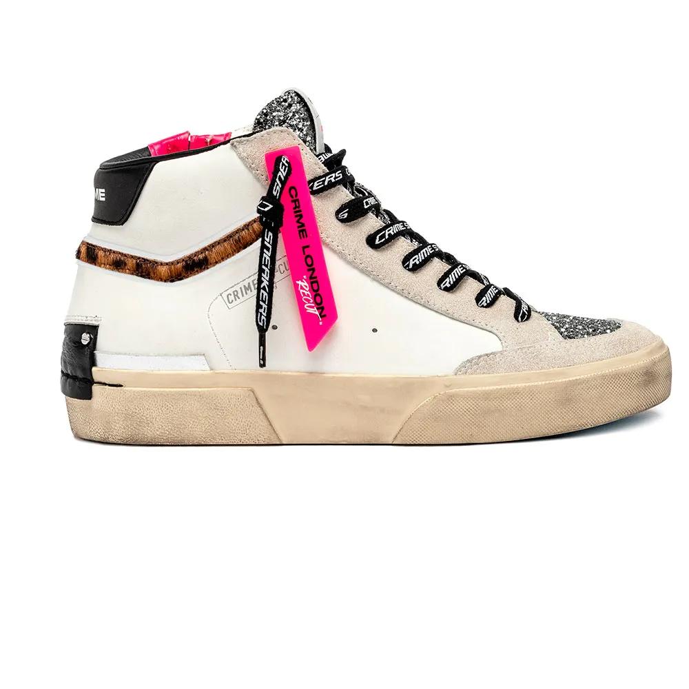 Crime London Sneakers Recut High