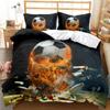 Sports Football Digital Printing eBay Quilt Set Three-piece Bedding