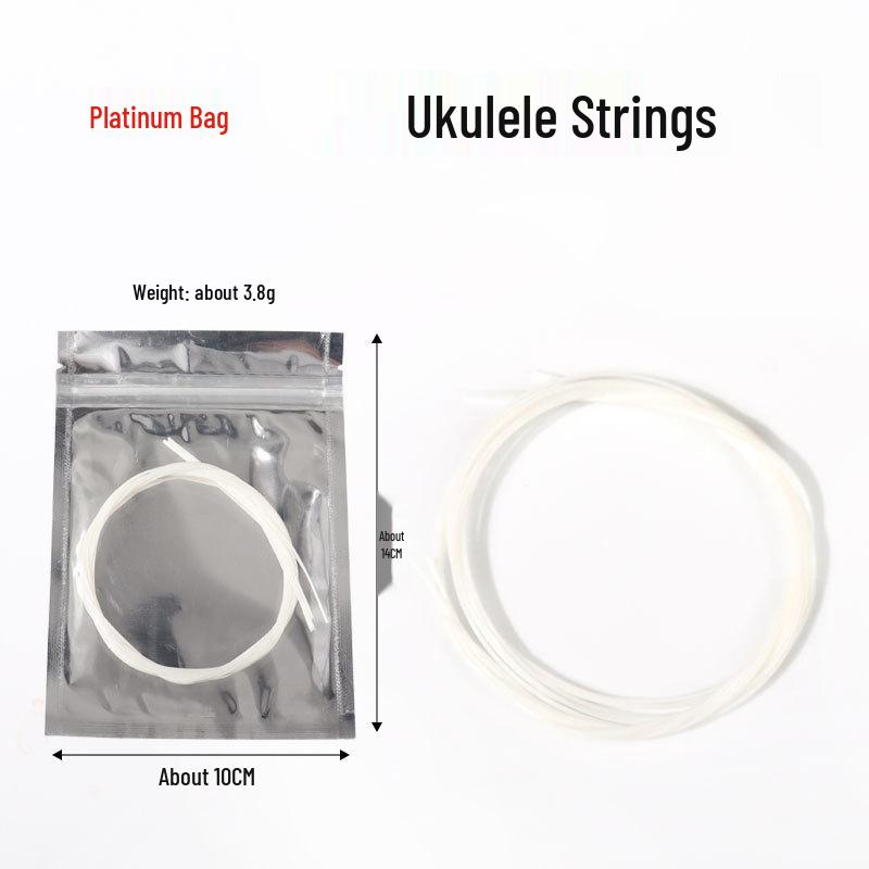 

Набор цветных струн для акустической гитары и укулеле - 6 струн для фолк-гитары