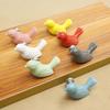 Bird Shape Ceramic Knobs DIY Door Drawer Cupboard Pull Handle Furniture Kitchen and