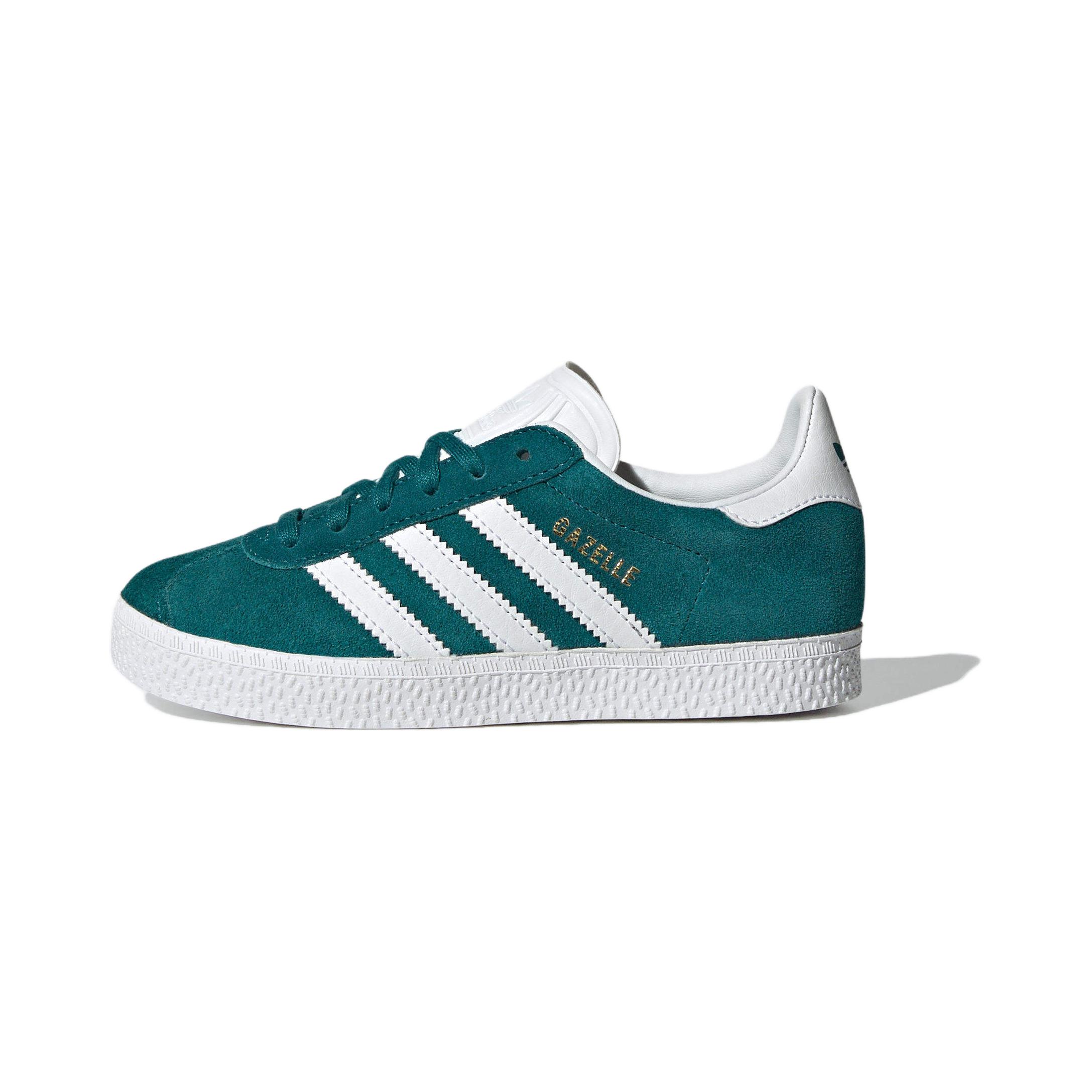 

Adidas Кроссовки Gazelle C Legacy Teal Kids Cloud-White Gold-Metallic IF9805 29