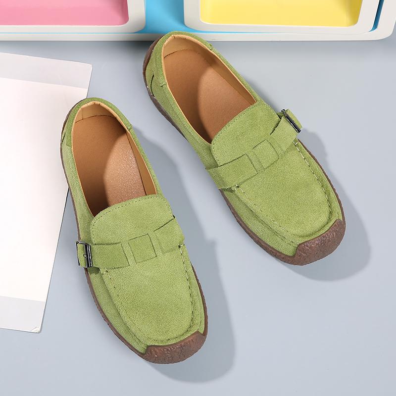 Fashion Leather Ladies Loafers Autumn Womens Shoes Platform Flats Sneakers Female Moccasins Shoe Women Creepers Shoes