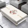 Rectangular Waterproof & Scald-proof Yarn Tea Tablecloth - Wash-free, Essential for Chinese New Year