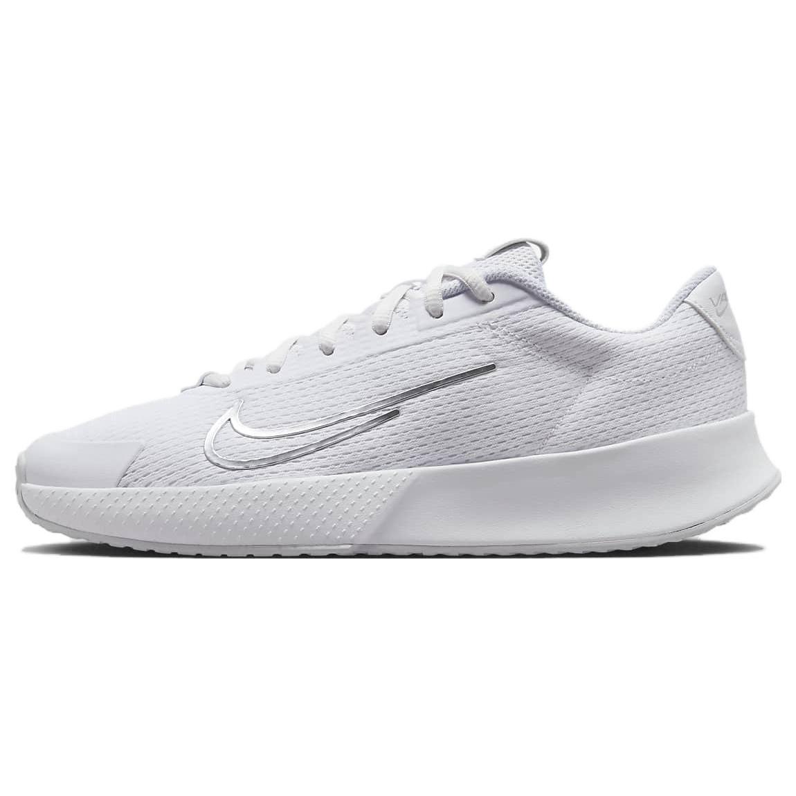 Nike Court Vapor Lite 2 Hc  White Metallic Silver  Women s DV2019-101
