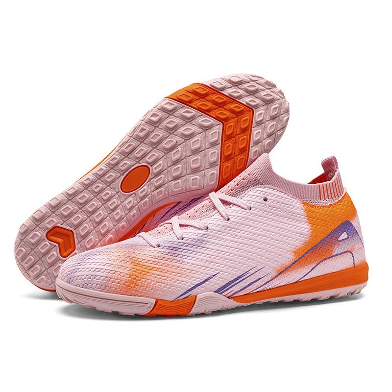 New children's football shoes male and female adult students game training tf broken nails AG long artificial flat