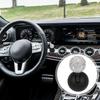 Car Push To Start Button Rocker Decorative One-Button Start Rhinestone Ball-bar Rocker Joystick Car interior styling Accessories