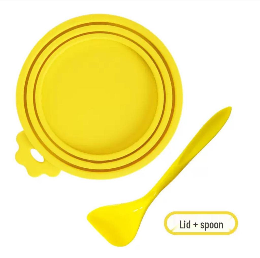 Tampa Universal de Silicone para Conservação de Comida de Animal de Estimação