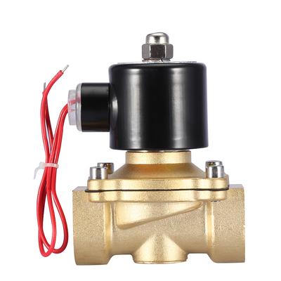 DN25 1 Dvoucestný mosazný elektrický solenoidový ventil Normálně zavřený 220VAC