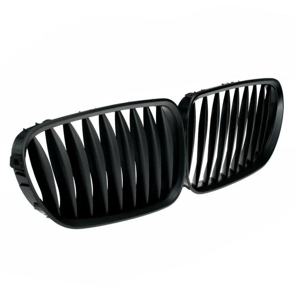 

For BMW Z4 E85 E86 2003–2008 2x Car ABS Grille Front Kidney Grill Single Line Style 51117117757 51117117758 Accessories Parts