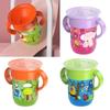 With Double Handle Baby Sip Cups Cartoon Animals Baby Learning Drinking Cup  Outdoor