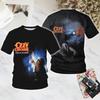 Rocková Kapela OZZY OSBOURNE 3D Tisk Tričko Pánské Dámské Módní Tričko Hip Hop Vrcholy Trička Dětské Tričko Heavy Metal Vrchol