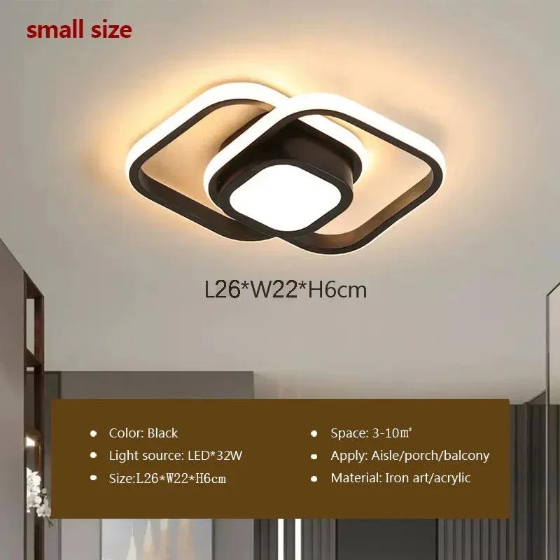 LED Aisle Ceiling Light Body Sensor Ceiling Lamp 36W 32W Bacony Entryway Closet Cloakroom Led Ceiling Lighting Fixtures Lustre