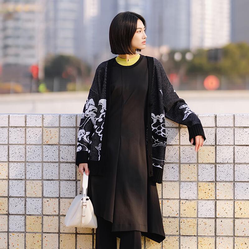 Broadcast Women's A-line Irregular Hem Short-Sleeve Midi Dress