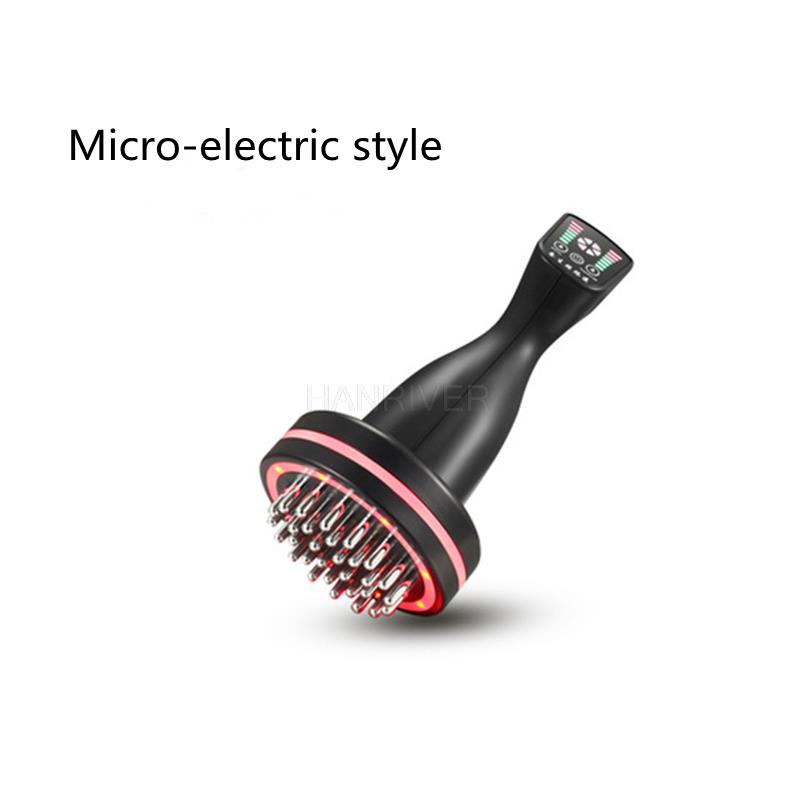 220V Household electric meridian brush vibration massager lymphatic dredging tendons and collaterals scraping instrument