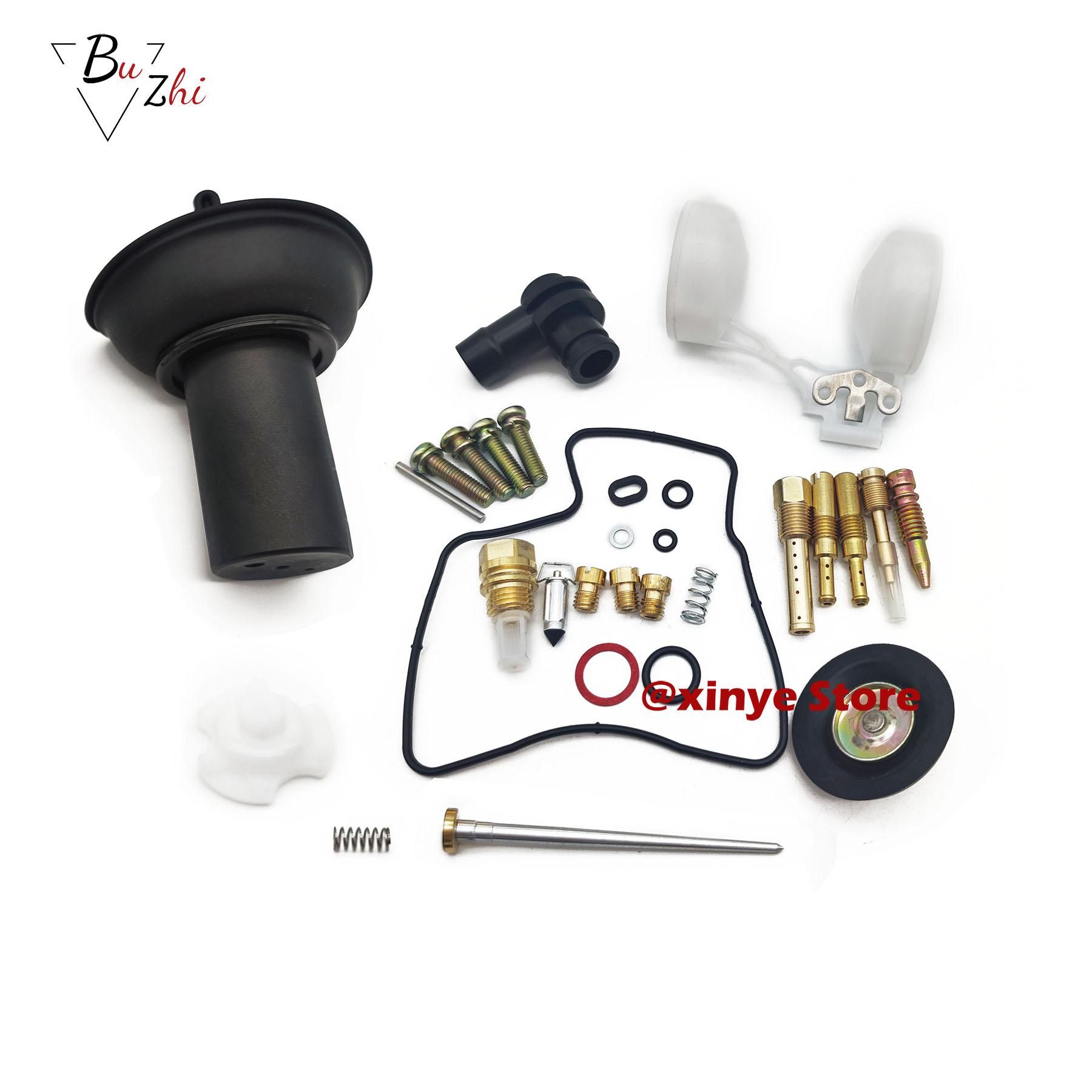 Carburetor Repair Kit Carb Piston Plunger Float Needle Rebuild Parts for Honda VLX Steed 400 600  VLX400  VLX600  NV400CC VLX600 1set