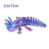 3D-printede Dyr Leketøy Flerleddet Bevegelig Dinosaur Slange Fidget Leketøy Voksne Autisme Stresslindrende Leker Skrivebordsdekor Barn Gave