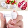 3 buc/set dragoste inimă formă cookie piston tăietor biscuiți pastă Cupcake Toppers mucegai Crăciun tort decorare instrument