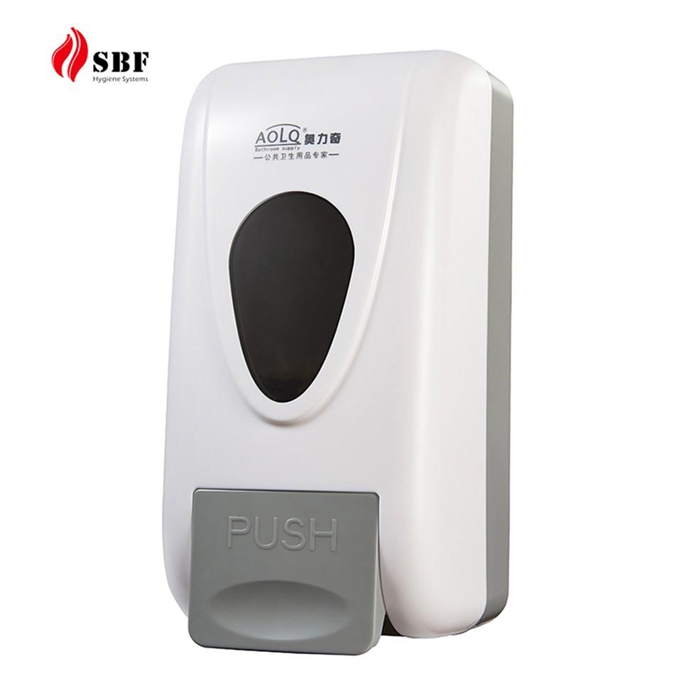 Patent Foam Pump Hand Soap Dispenser With Refillable tank 1000ml Manual Hand Sanitizer Spray Liquid Soap Dispenseer