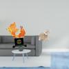 Modern Resin Carp And Elephant Animal Sculpture Ornament Figurine for Desk Bedroom Office Home