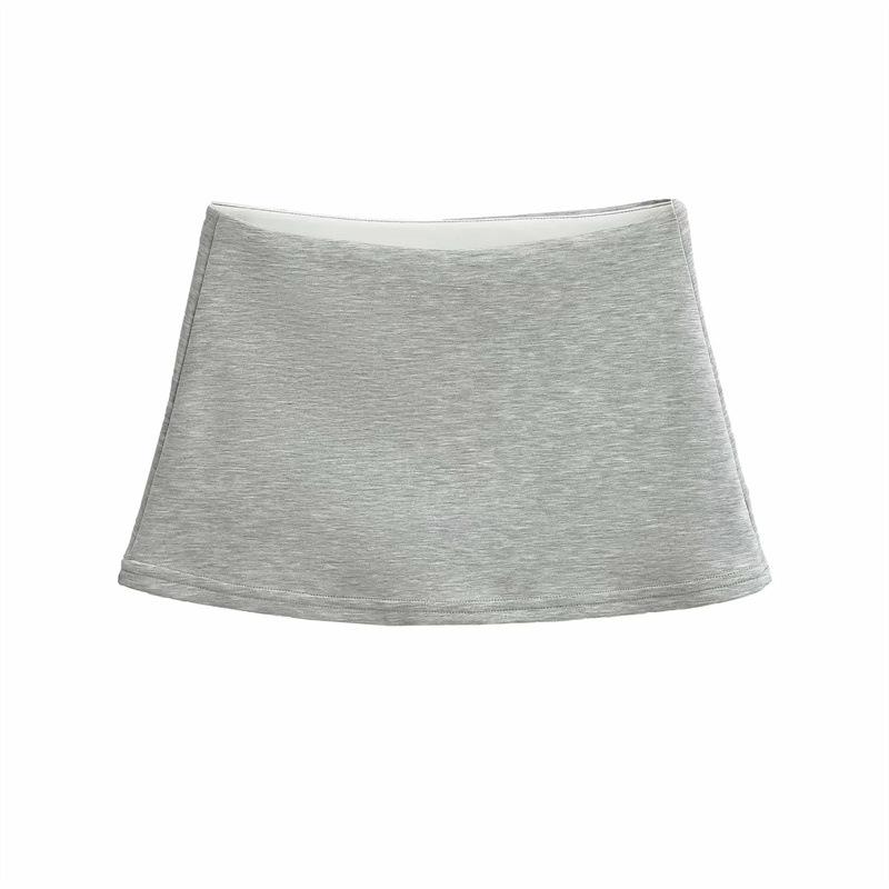 American Spicy Women's Low-Waist Bodycon Yoga Skirt with Underpants – Slimming, Anti-Exposure, Hip-Hugging Fit