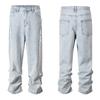 RogueWave Y2k Streetwear Vintage Pantalones Hombre Trees Camouflage Jeans Cargos for Men Patchwork Straight Baggy Casual Denim Trousers