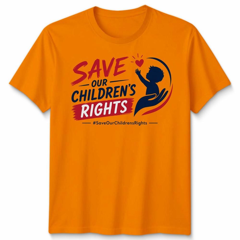 Save Our Childrens Rights Unisex T Shirt Advocacy Awareness Graphic Tee