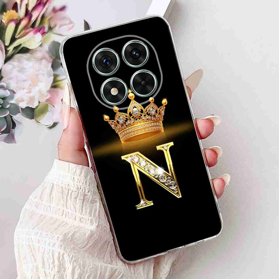 For Redmi Note14 Pro 5G Casing 6.67" Diamond Letter Back Cover Soft Silicone Cases For Xiaomi Redmi Note 14 Pro 5G Coque Fundas