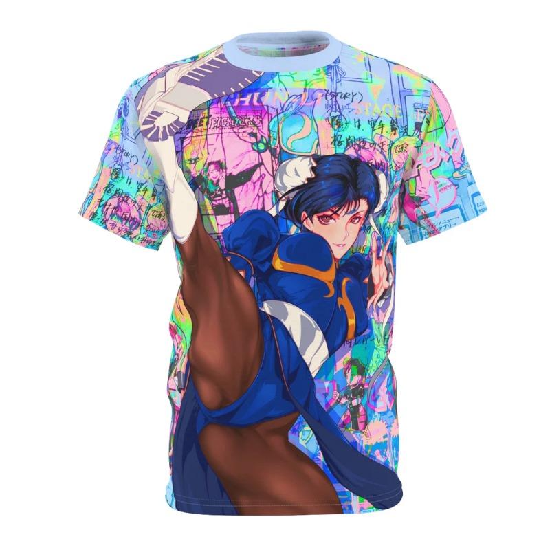 2026 New Men Hatsune Miku Anime Print T Shirt Neon Cyberpunk Style Short Sleeve Tee for Vocaloid Fans and Streetwear Summer Tees