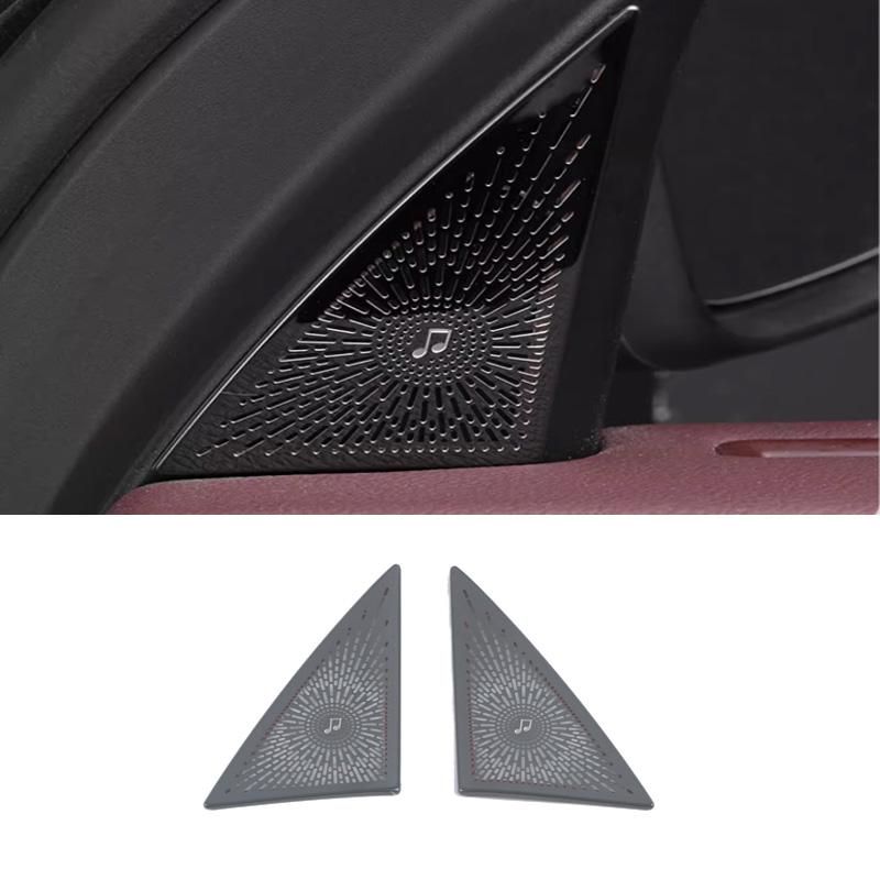 For Geely Monjaro KX11 -2024 Grand Koleos 2025 Decoration Accessories Steel speaker horn Cover 4 Door roof Loudspeaker Cover