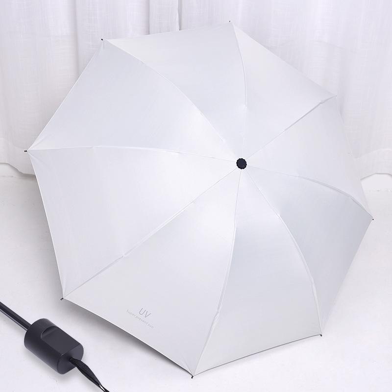 Custom Logo Dual-Use Automatic Umbrella: Rain or Shine, Folding, Sunscreen Shade, Perfect for Gifts and Advertising