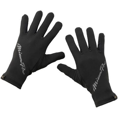 Mizuno Fleece Gloves Size Black Baseball/Softball 12JYCA02, M,