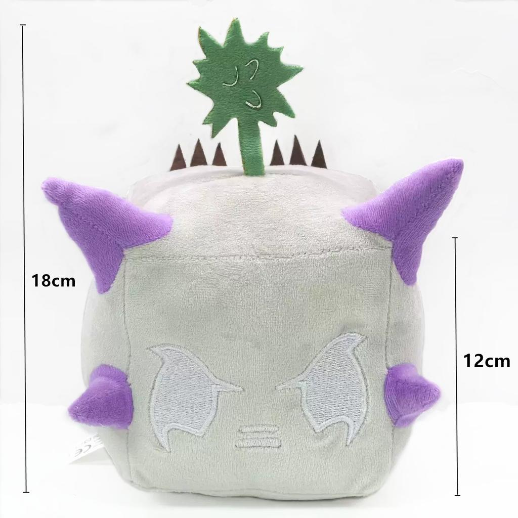 Blox Fruits Plush Playthings Adventure Activity Cartoon Box Plush Playthings Adorable Gentle Stuffed Dolls Children Birth Date Xmas Blox Fruits